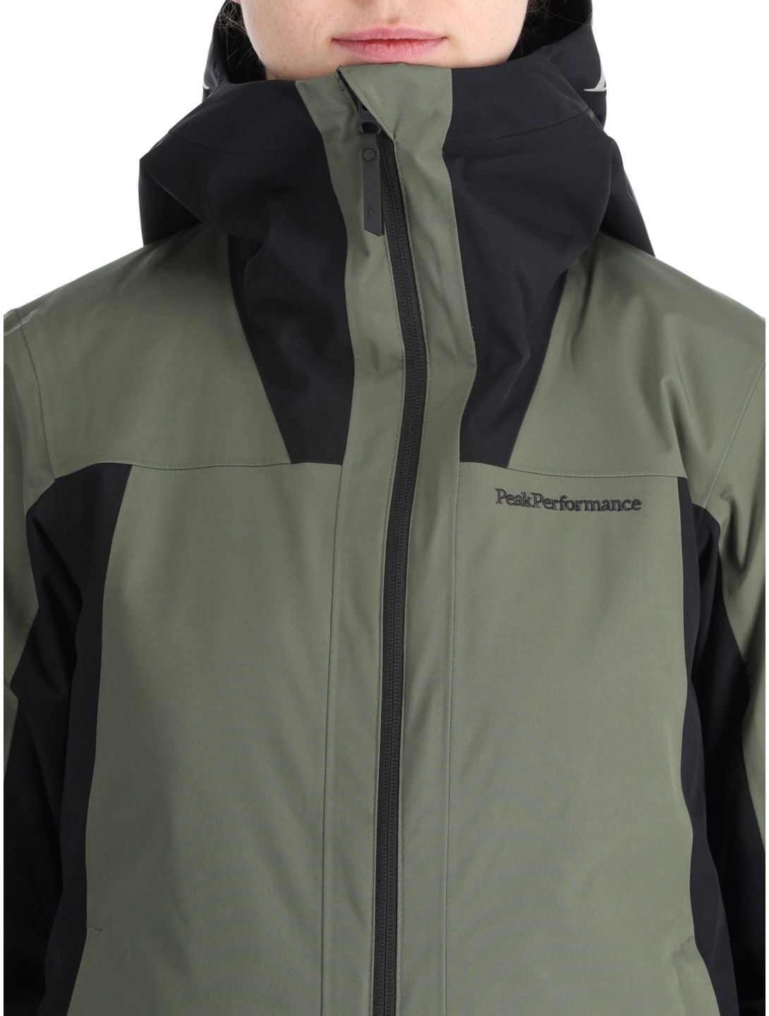 Peak Performance, W Rider Tech 2L Skijacke Damen Pine Needle / Black grün, schwarz 