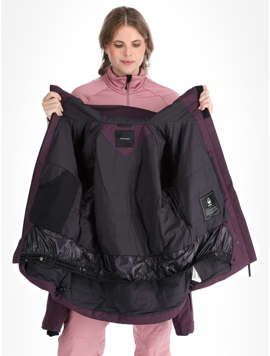 Peak Performance, W Rider Tech 2L Skijacke Damen Bitter Root / Mystic Purple rosa, violett 