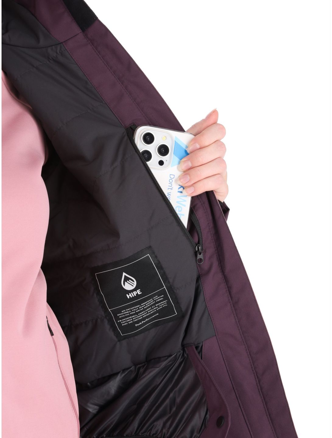 Peak Performance, W Rider Tech 2L Skijacke Damen Bitter Root / Mystic Purple rosa, violett 