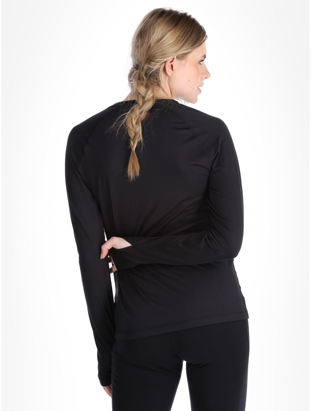 Peak Performance, W Spirit Thermoshirt Damen Black schwarz 