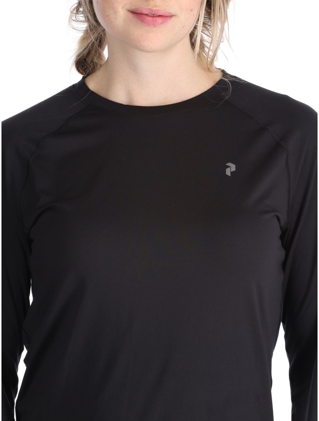 Peak Performance, W Spirit Thermoshirt Damen Black schwarz 