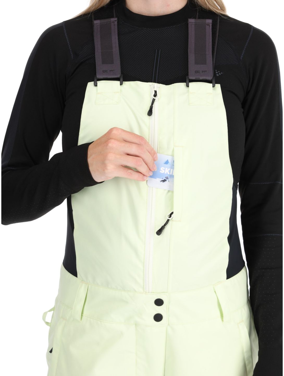 Picture, Brita BIB Skihose Damen Lime Cream grün 