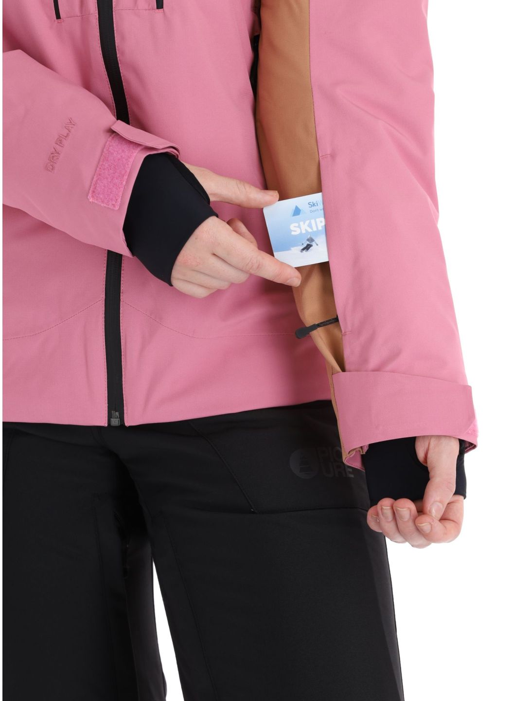 Picture, Exa Skijacke Damen Cashmere Rose orange, rosa 