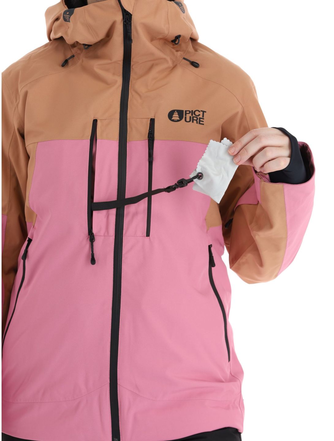 Picture, Exa Skijacke Damen Cashmere Rose orange, rosa 