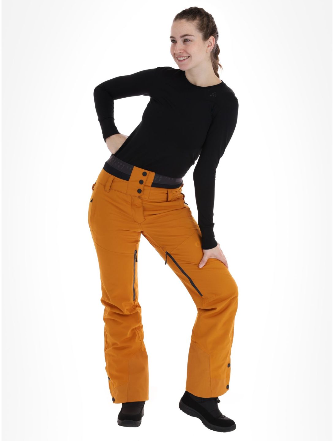 Picture, Exa Skihose Damen Camel braun