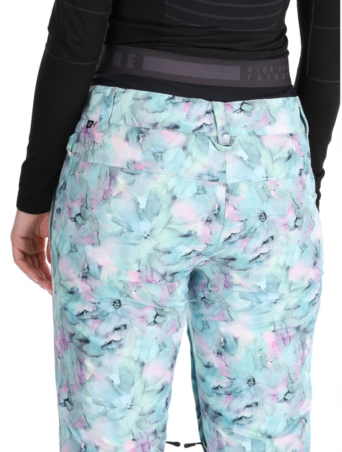 Picture, Exa Printed Skihose Damen Blurry Water Print mehrfarbig 