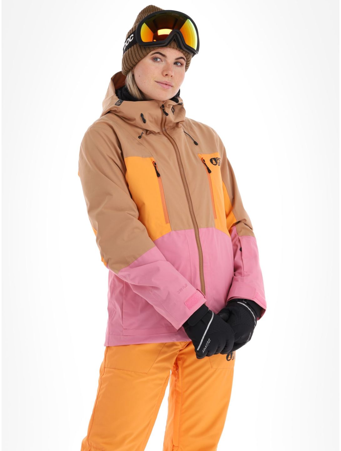 Picture, Fresya Skijacke Damen Cashmere Rose orange, rosa 