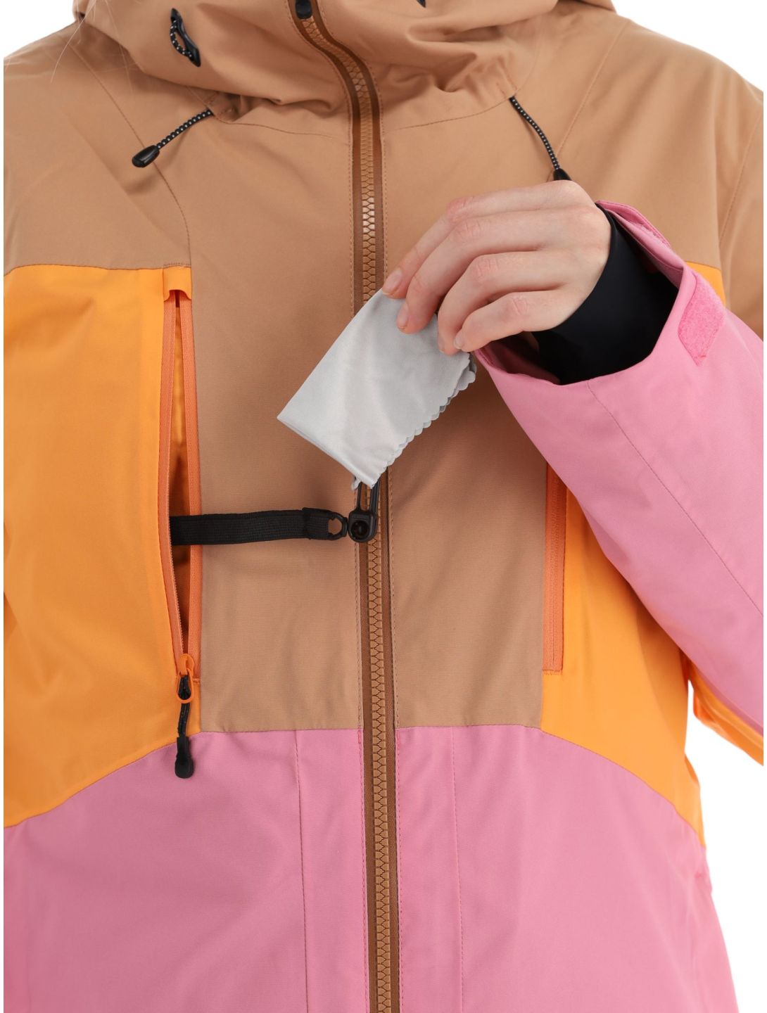 Picture, Fresya Skijacke Damen Cashmere Rose orange, rosa 