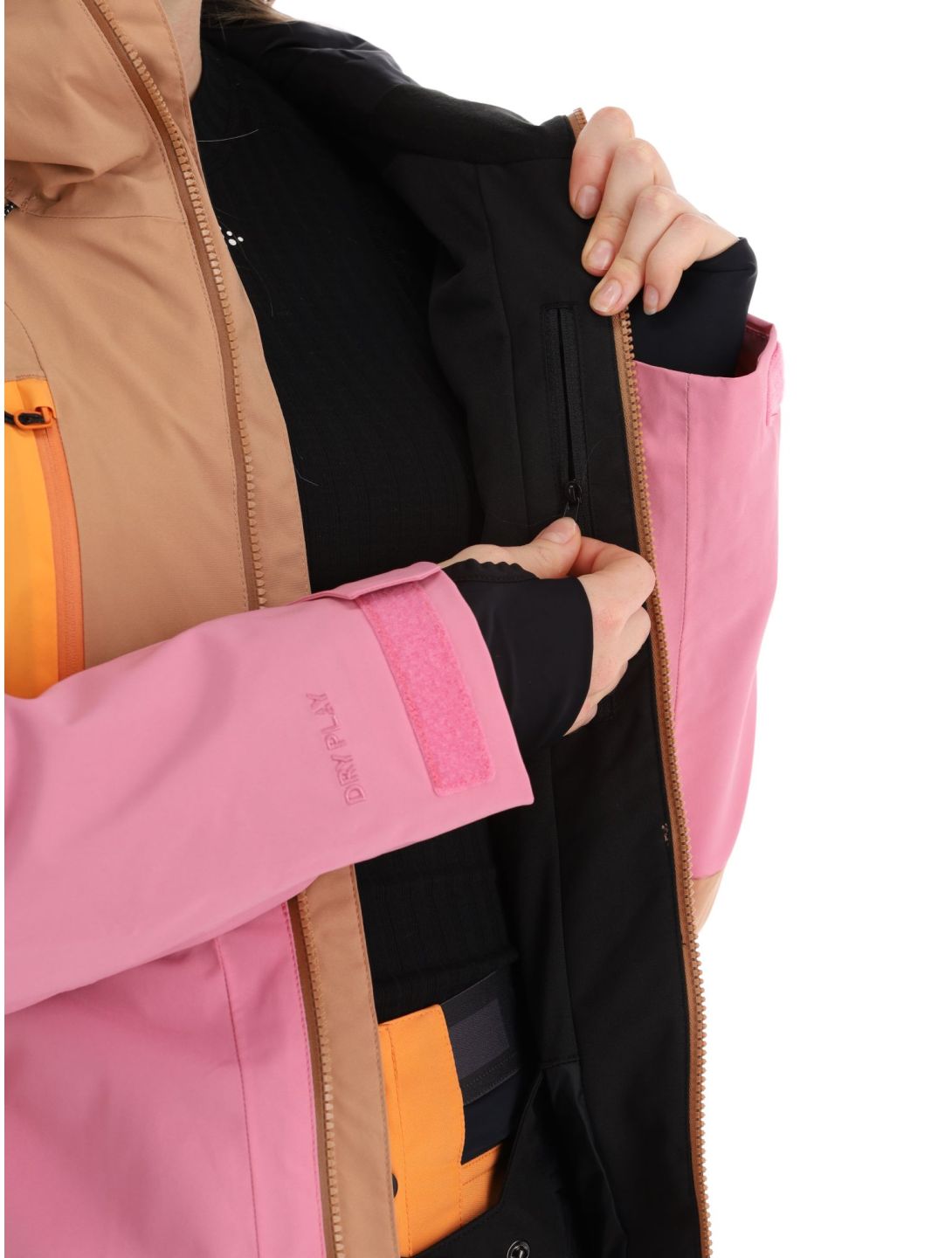 Picture, Fresya Skijacke Damen Cashmere Rose orange, rosa 