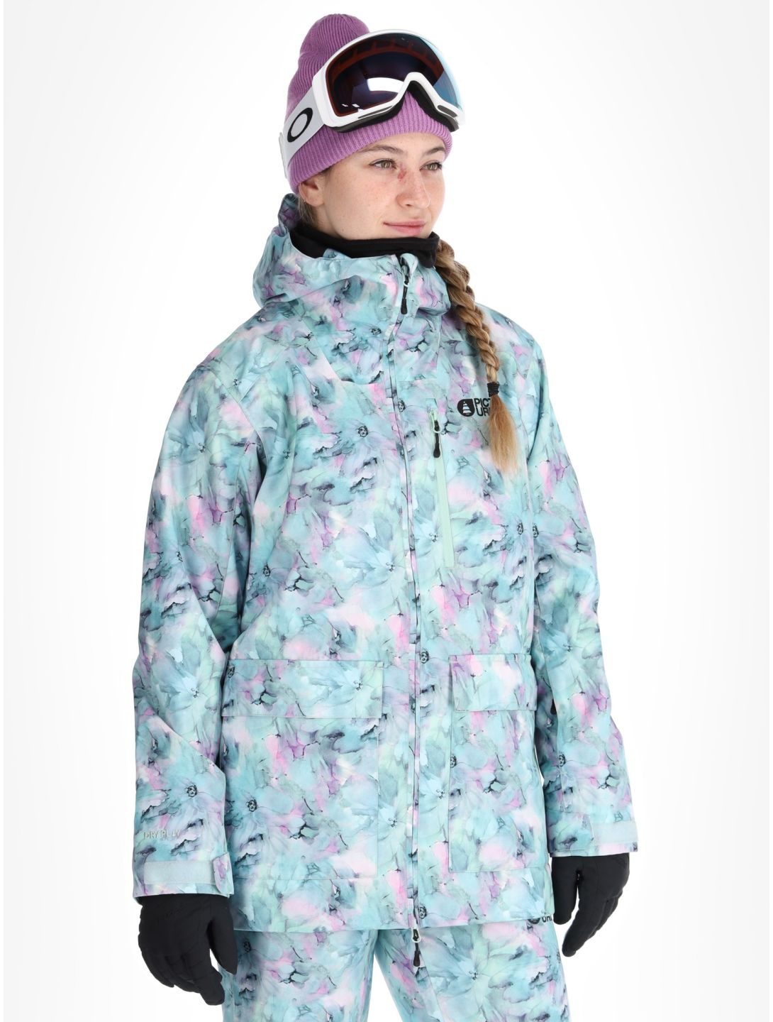 Picture, Glawi Skijacke Damen Blurry Water Print mehrfarbig 