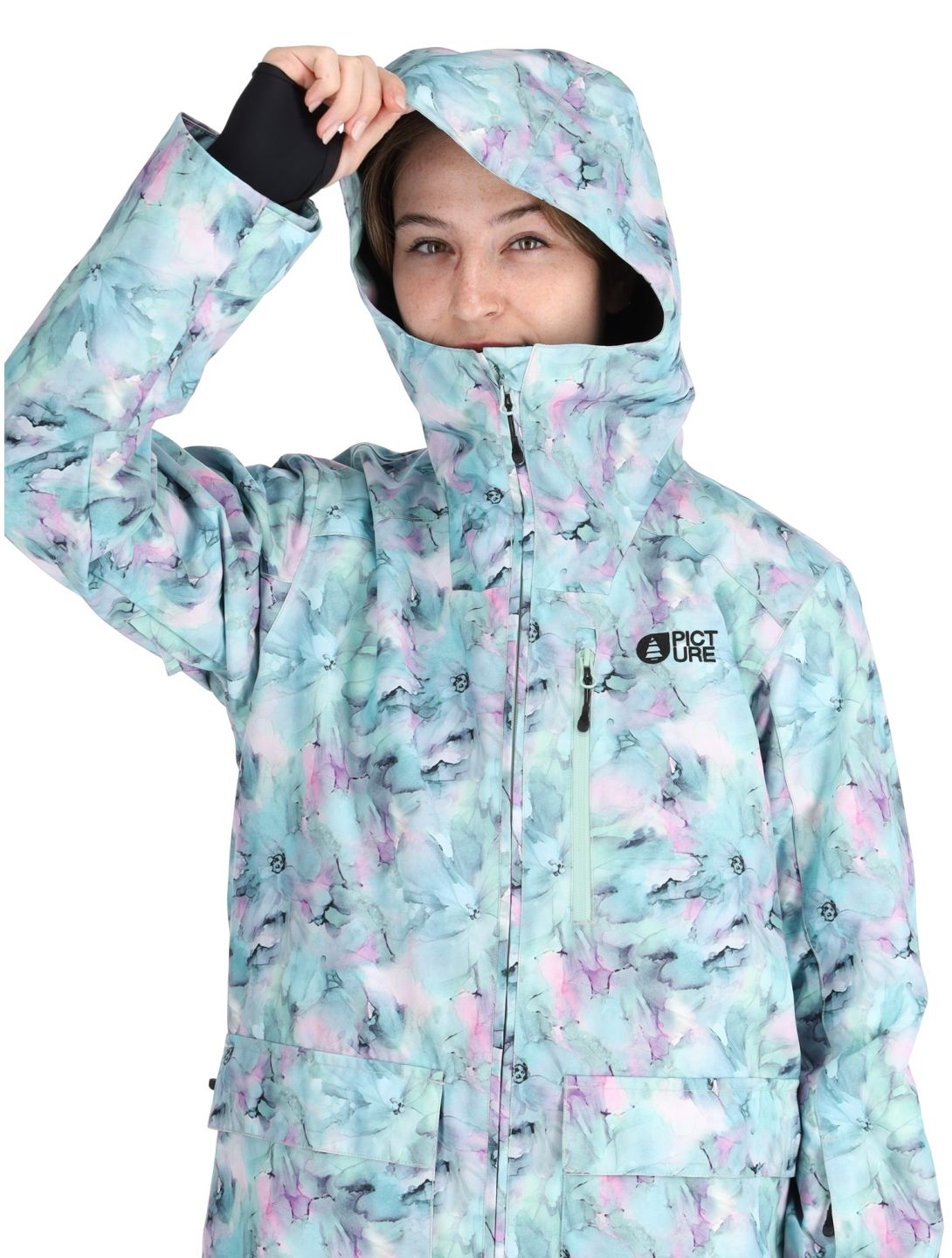 Picture, Glawi Skijacke Damen Blurry Water Print mehrfarbig 