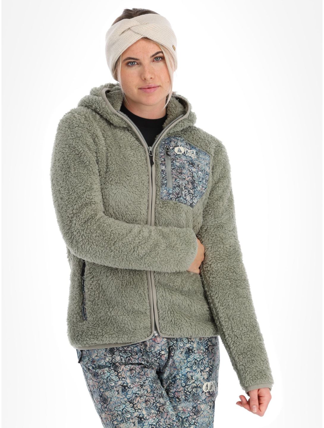 Picture, Izimo Fz Fleece Jacke Damen Shadow grün 