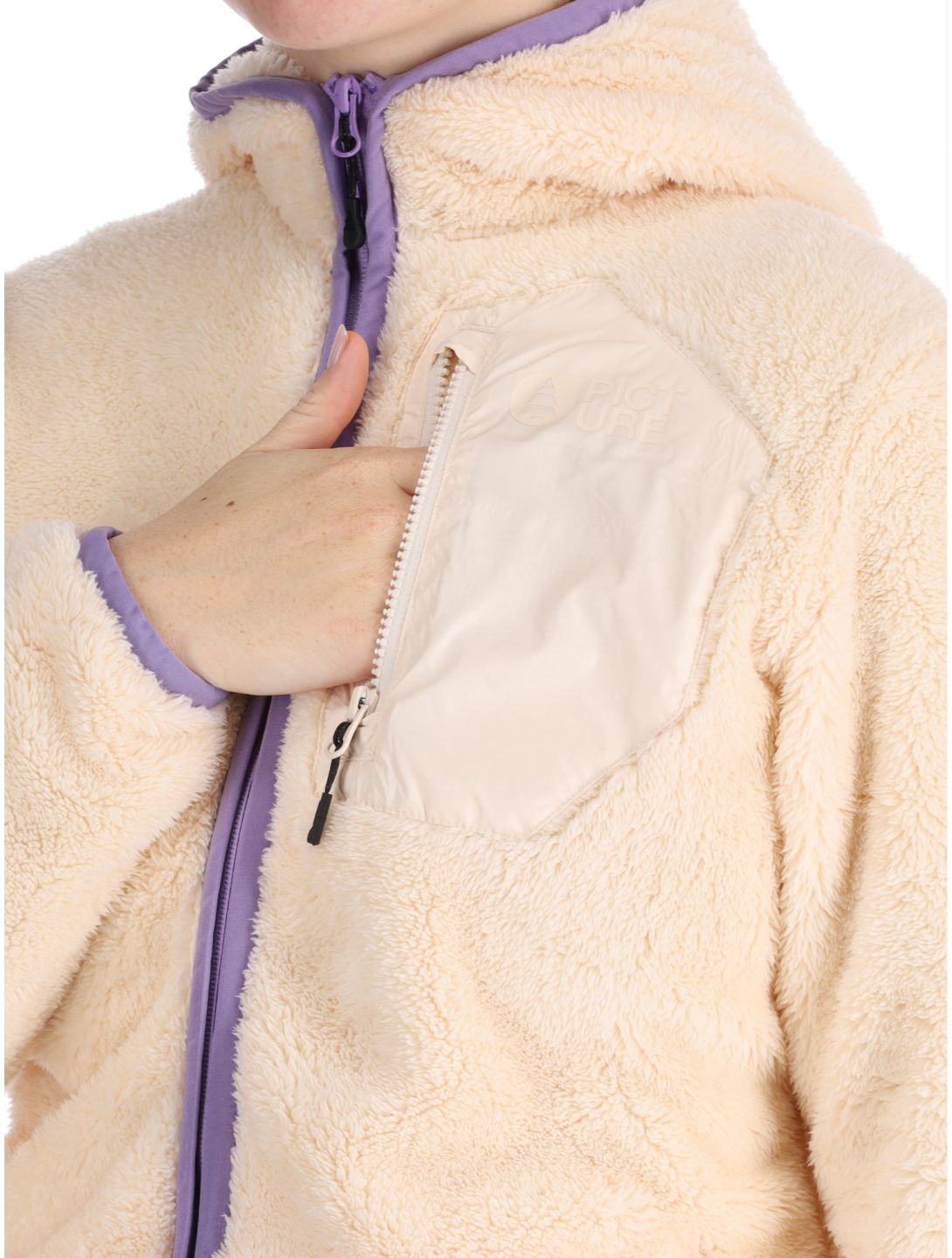 Picture, Izimo Fz Fleece Jacke Damen Vanilla beige 