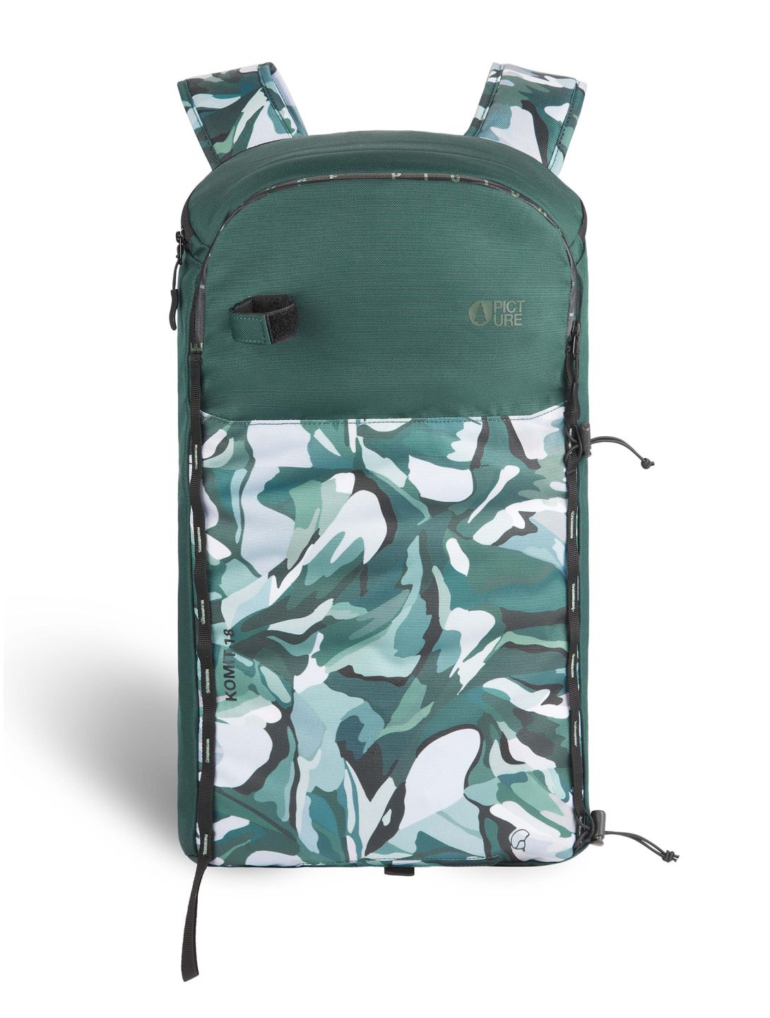 Picture, Komit 18 Rucksack Unisex Peppup Print grün 