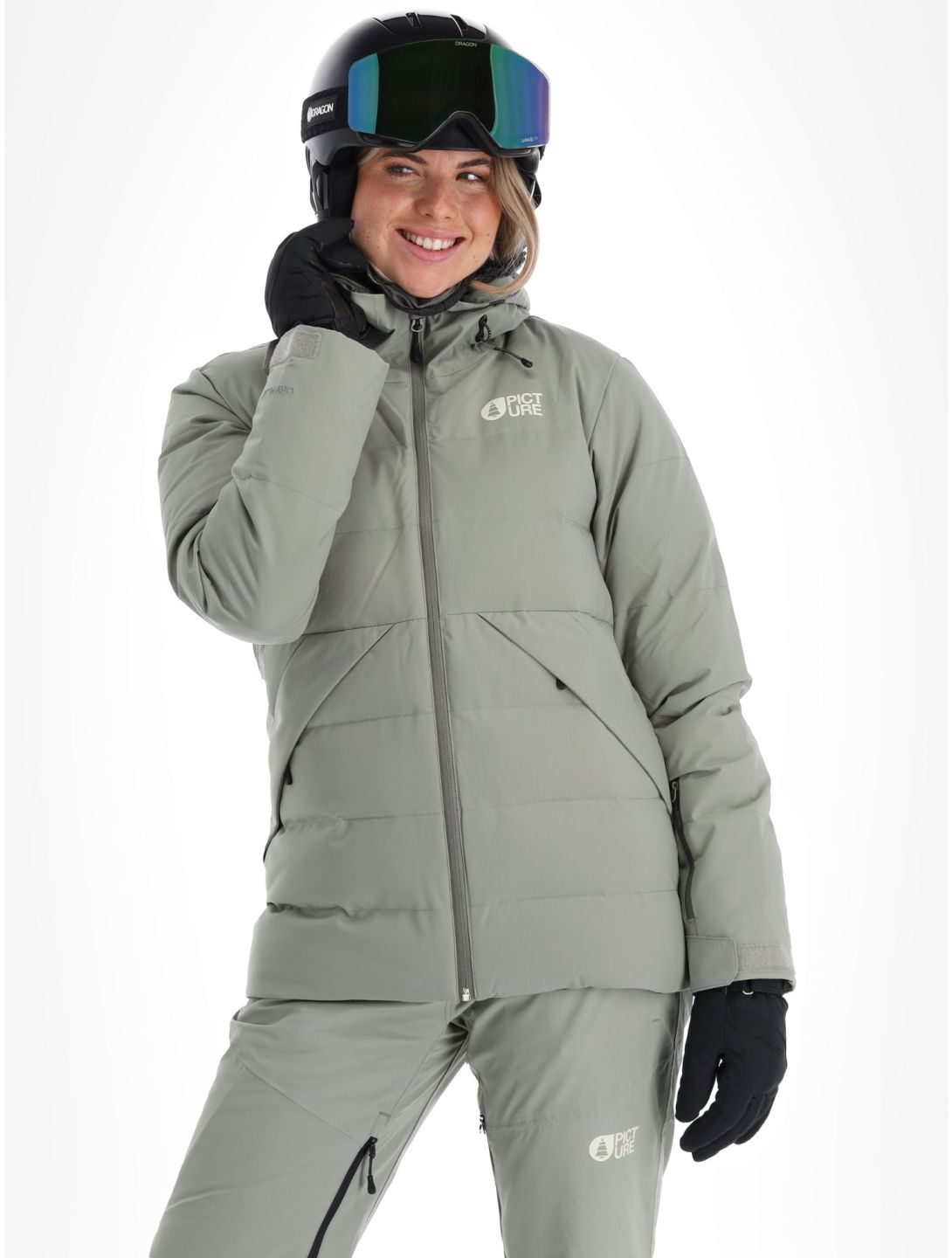 Picture, Lement Skijacke Damen Shadow grün 