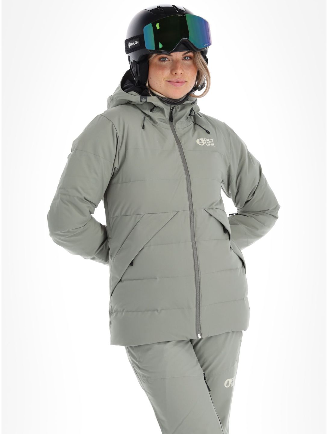 Picture, Lement Skijacke Damen Shadow grün 