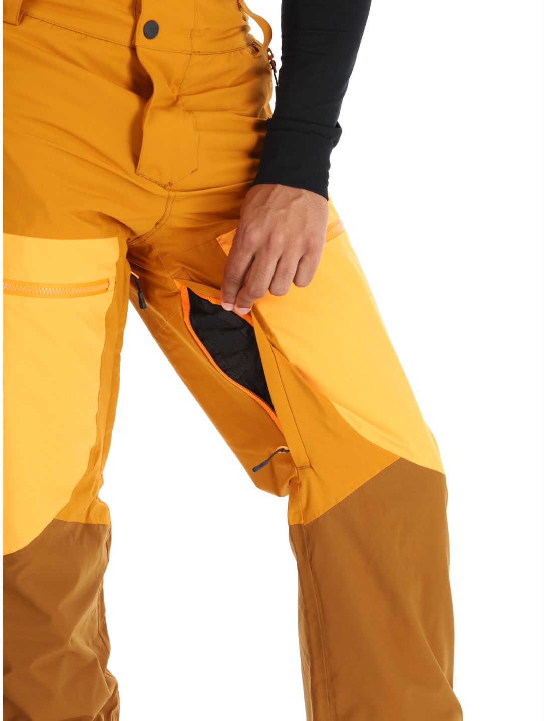 Picture, Naikoon Skihose Herren Honey Carrot Chocolat braun, orange 