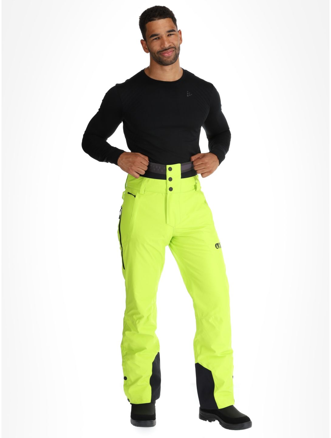 Picture, Object Skihose Herren Acid Lime gelb 