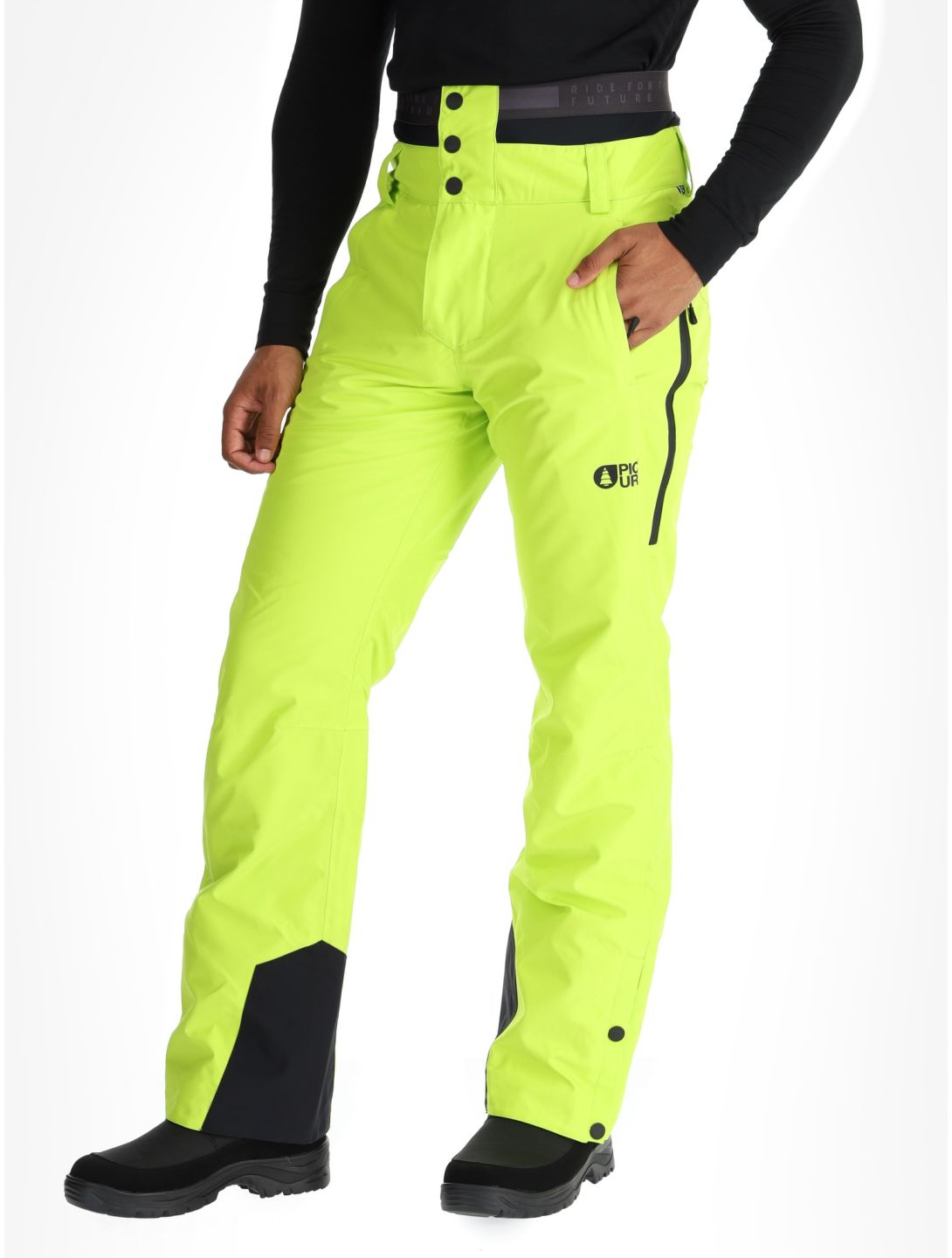 Picture, Object Skihose Herren Acid Lime gelb 