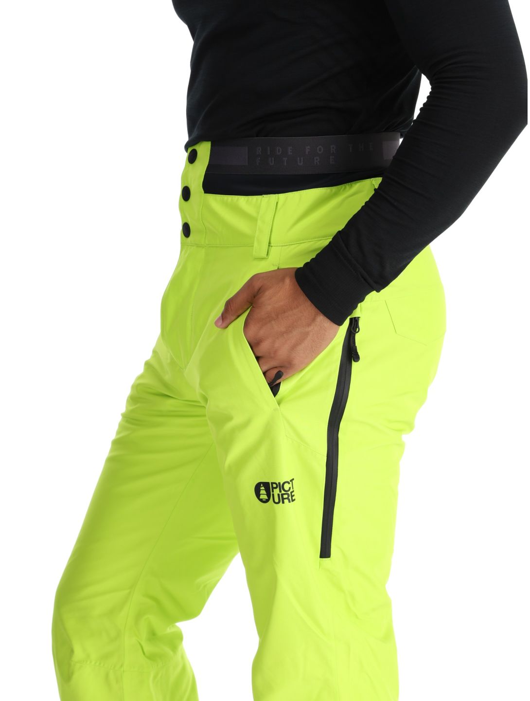 Picture, Object Skihose Herren Acid Lime gelb 