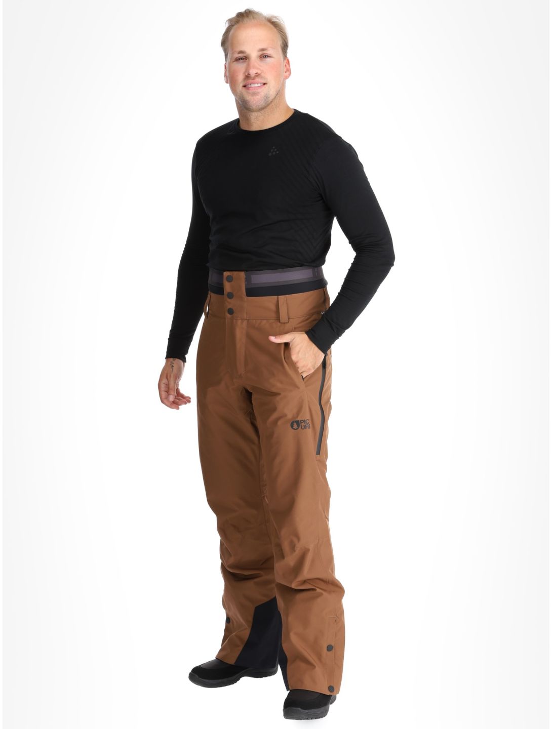 Picture, Object Skihose Herren Cocoa Brown braun 