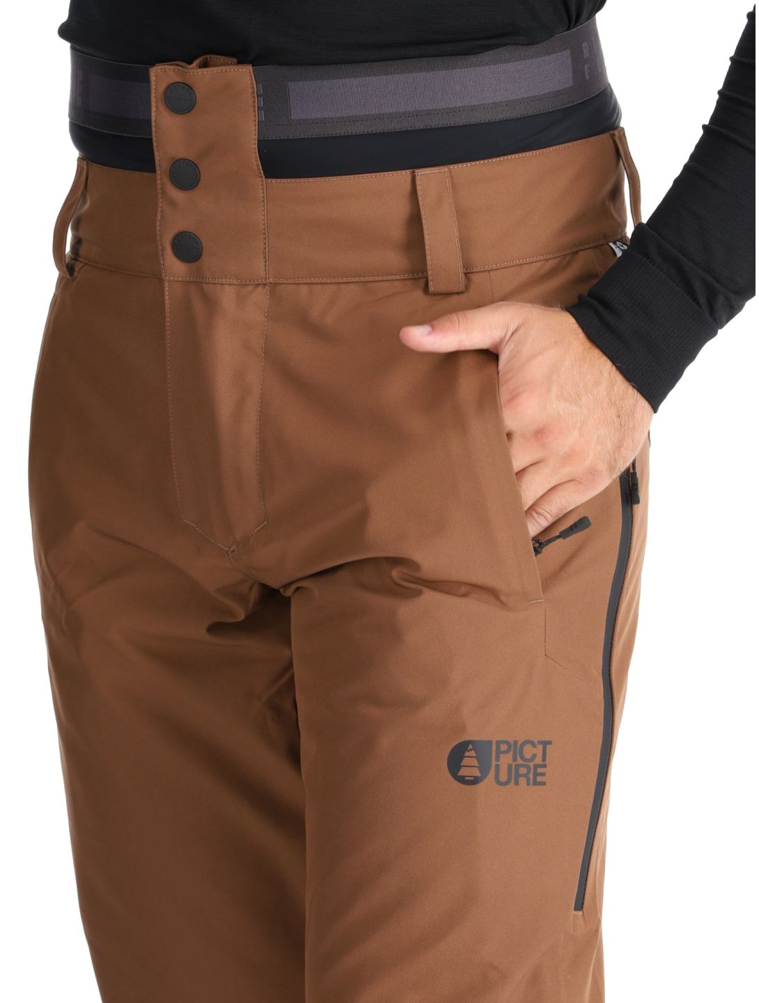 Picture, Object Skihose Herren Cocoa Brown braun 