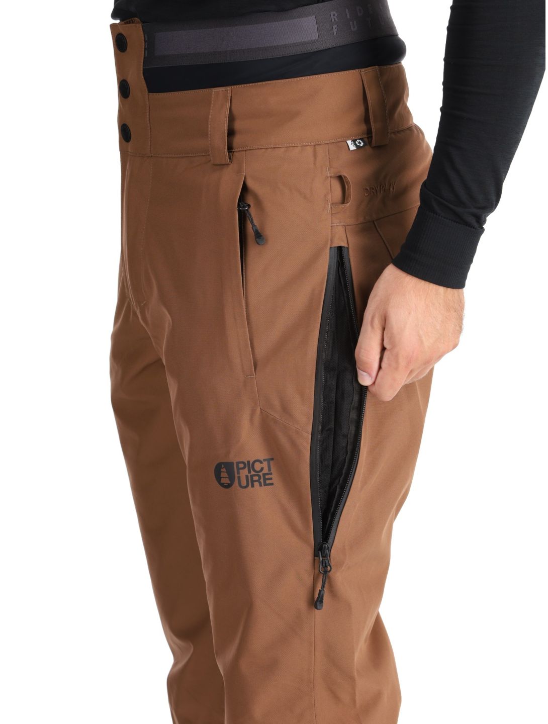 Picture, Object Skihose Herren Cocoa Brown braun 