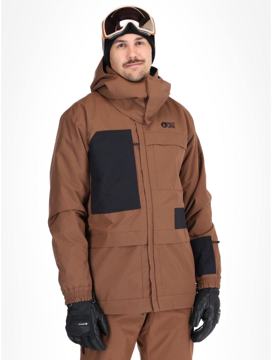 Picture, Owenn Skijacke Herren Cocoa Brown braun 