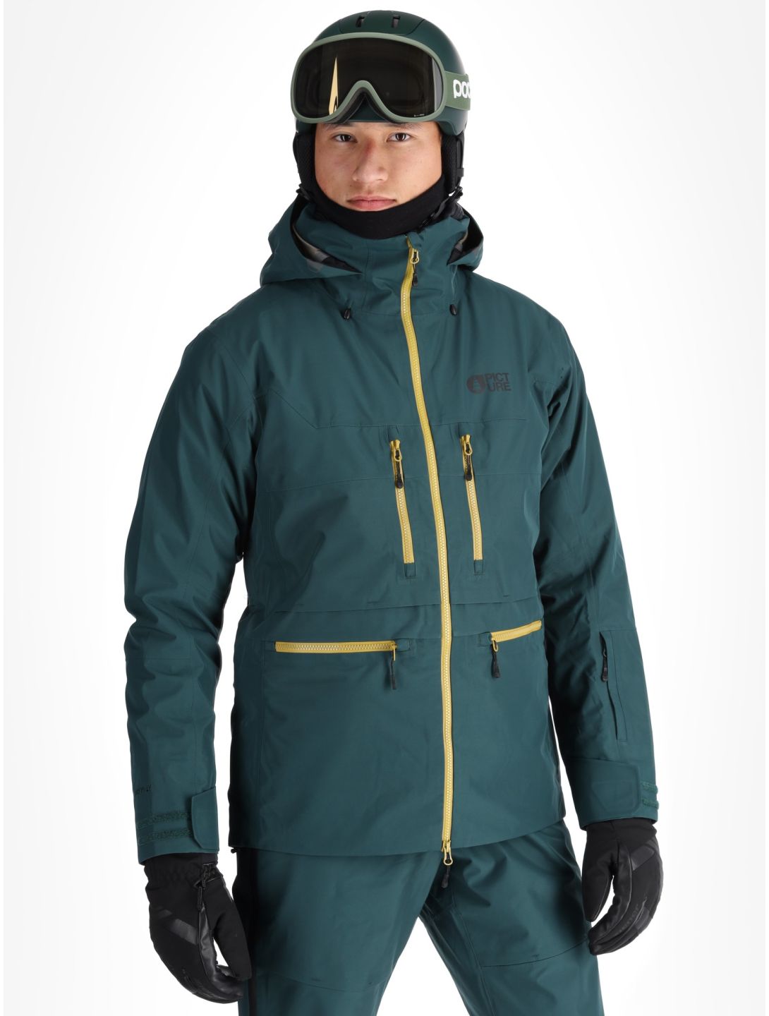 Picture, Ozonn 3L Hardshell Skijacke Herren Ponderosa Pine grün 