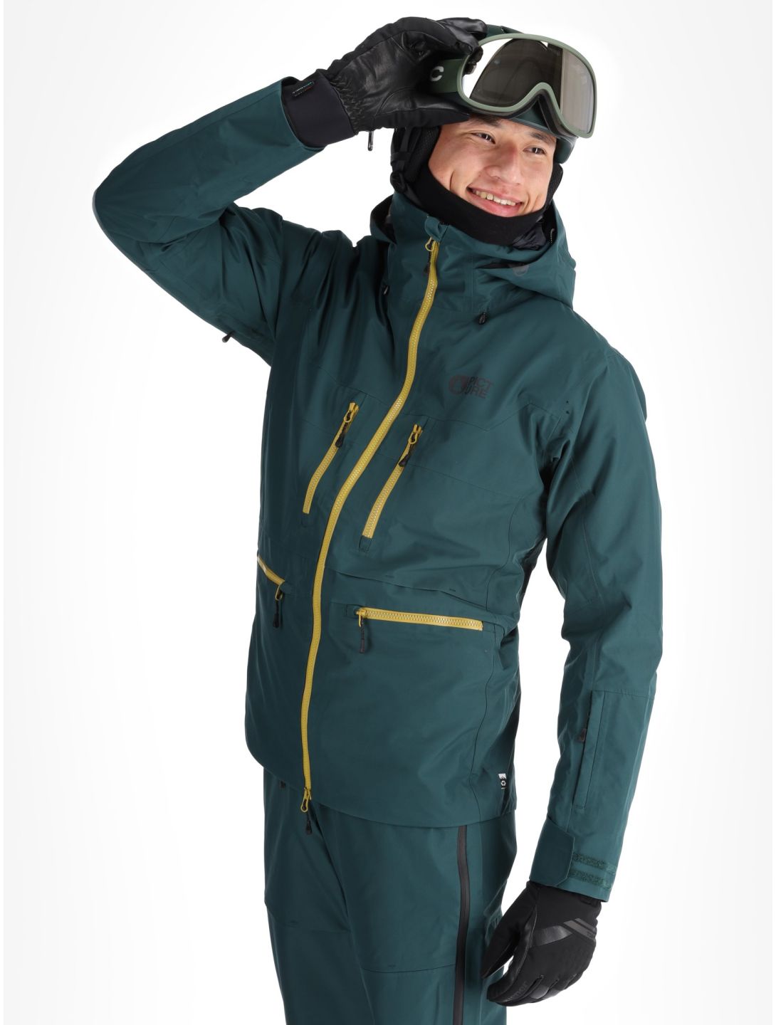 Picture, Ozonn 3L Hardshell Skijacke Herren Ponderosa Pine grün 