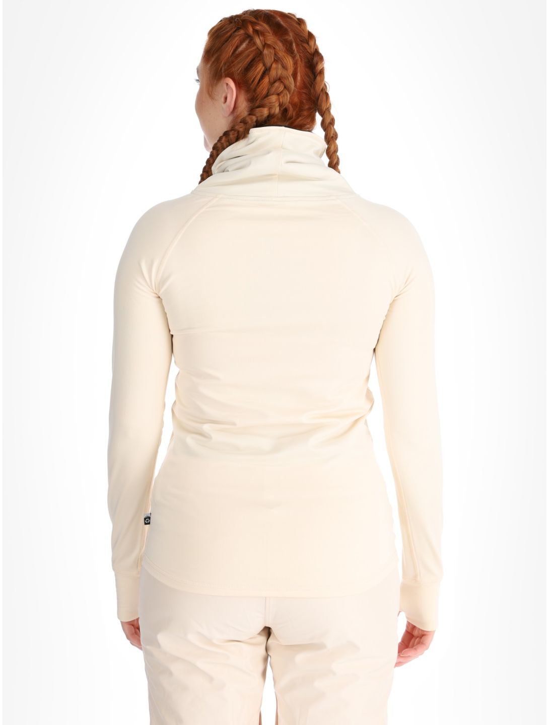 Picture, Pagaya High Fleece Thermoshirt Damen Vanilla beige 