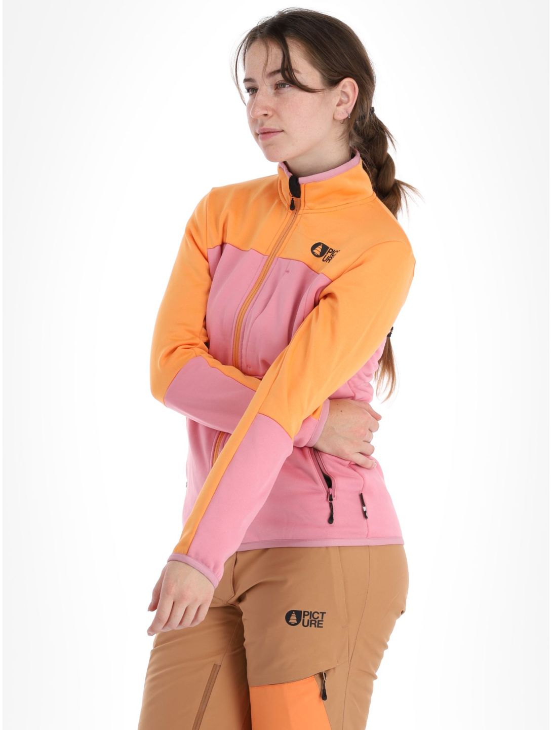 Picture, Rommana Fleece Jacke Damen Cashmere Rose rosa 