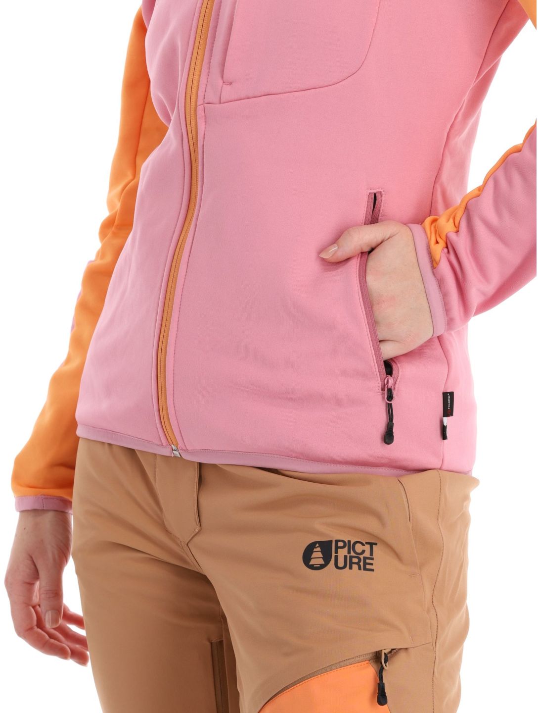 Picture, Rommana Fleece Jacke Damen Cashmere Rose rosa 