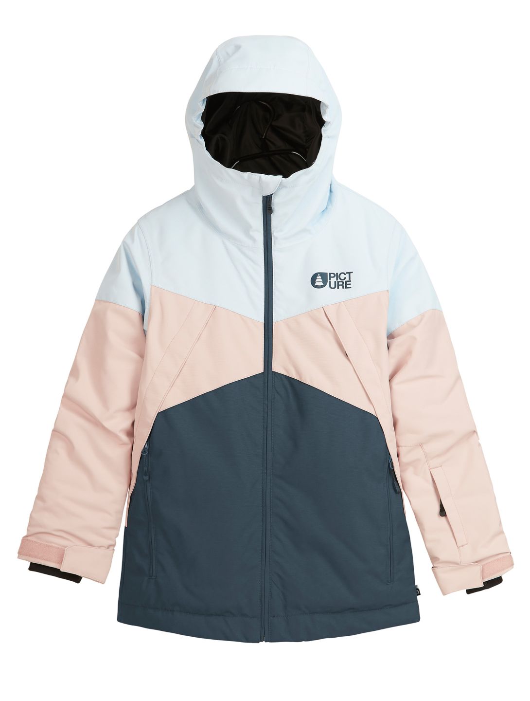 Picture, Seady Skijacke Kinder Dark Blue blau, rosa 