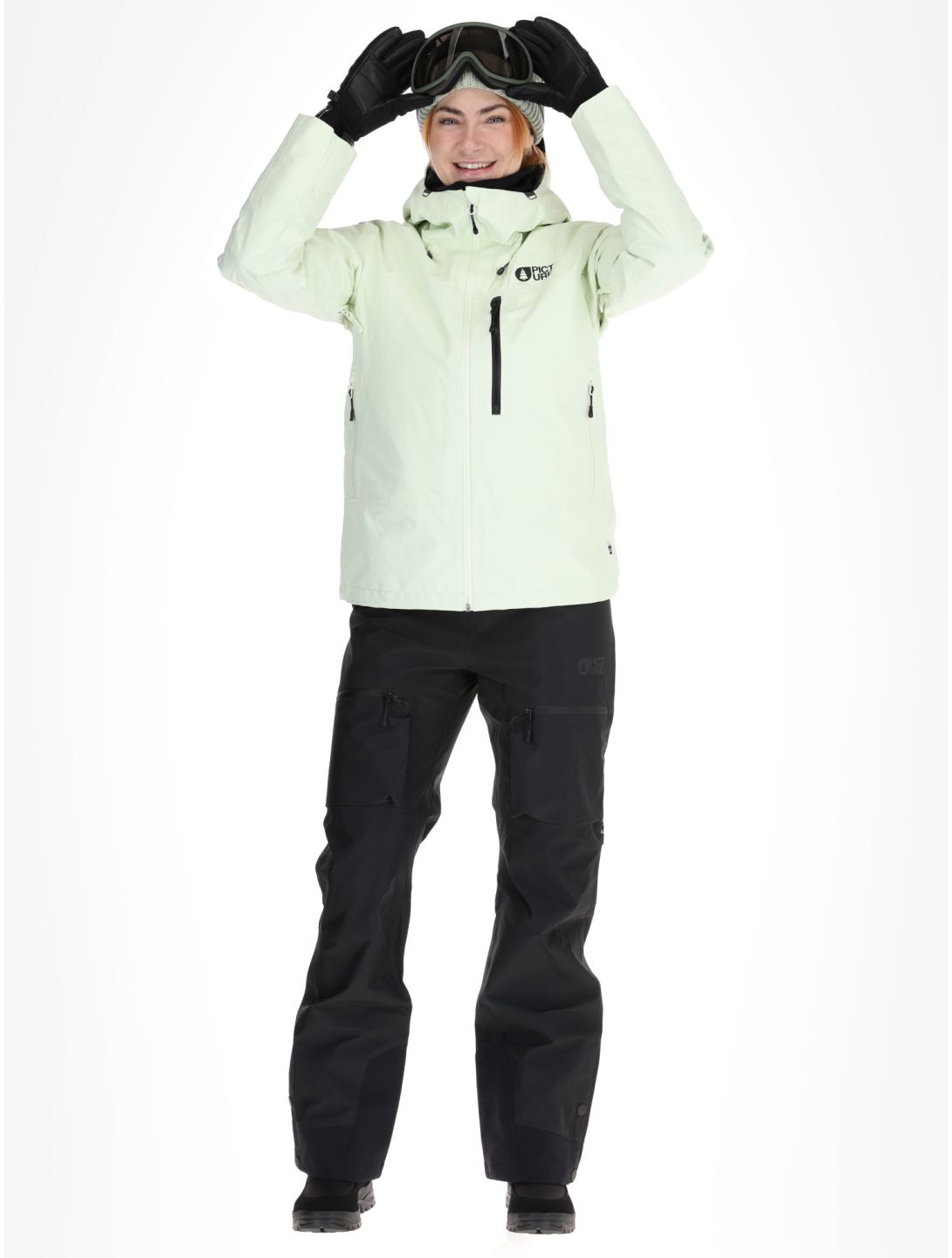 Picture, Sylva 3L Hardshell Skijacke Damen Lime Cream grün 