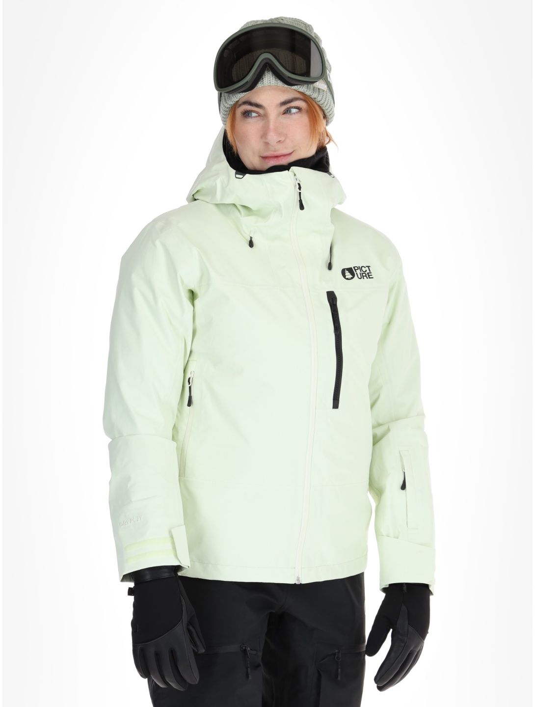 Picture, Sylva 3L Hardshell Skijacke Damen Lime Cream grün 