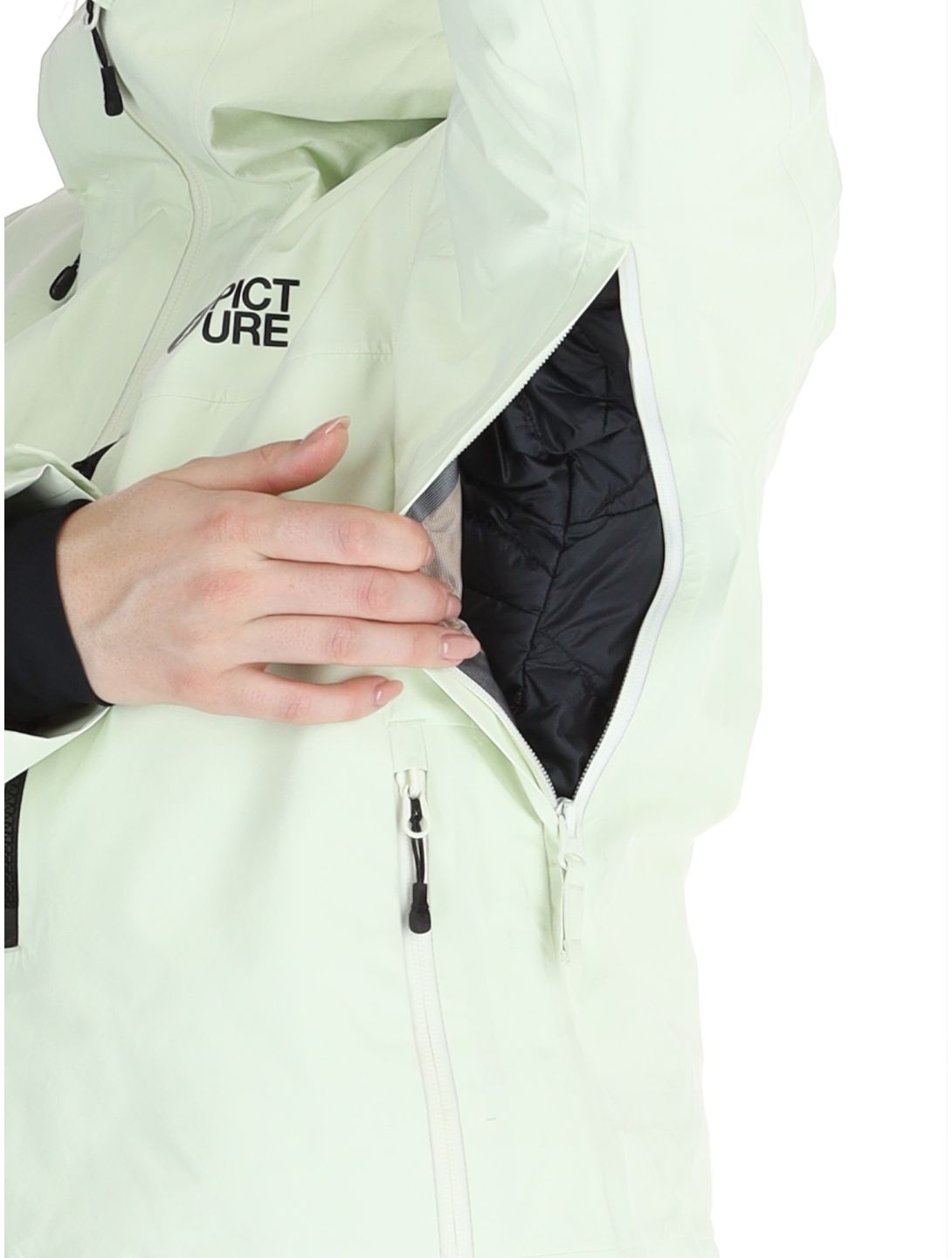 Picture, Sylva 3L Hardshell Skijacke Damen Lime Cream grün 