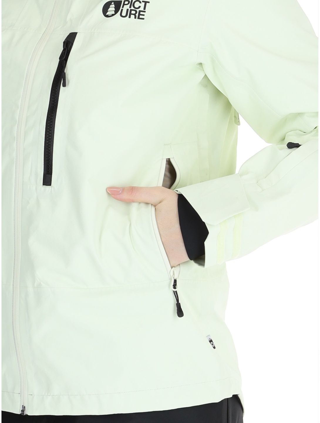 Picture, Sylva 3L Hardshell Skijacke Damen Lime Cream grün 