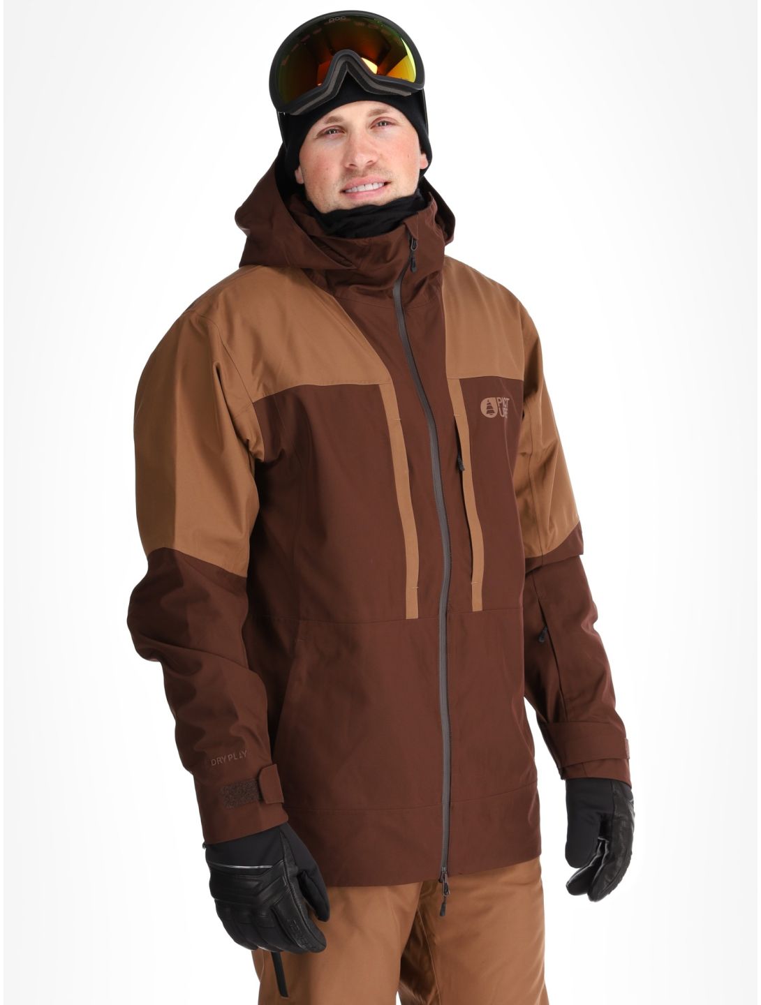 Picture, Track Skijacke Herren Chicory Coffee Cocoa beige 