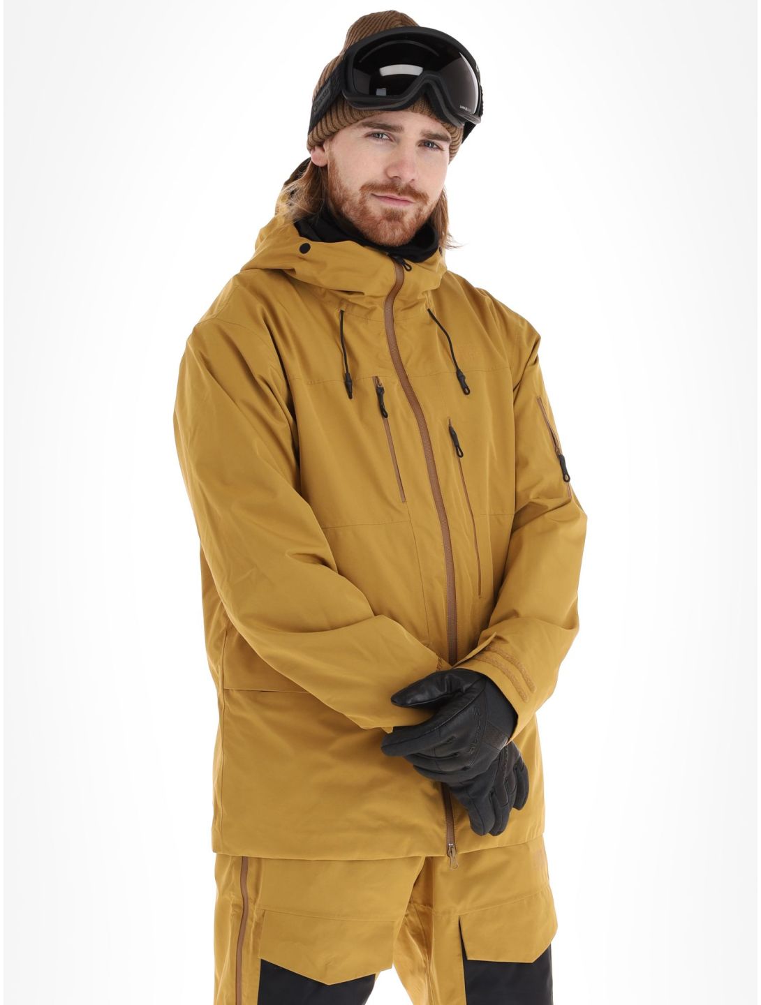 Picture, U55 Hardshell Skijacke Herren Wood Thrush braun 