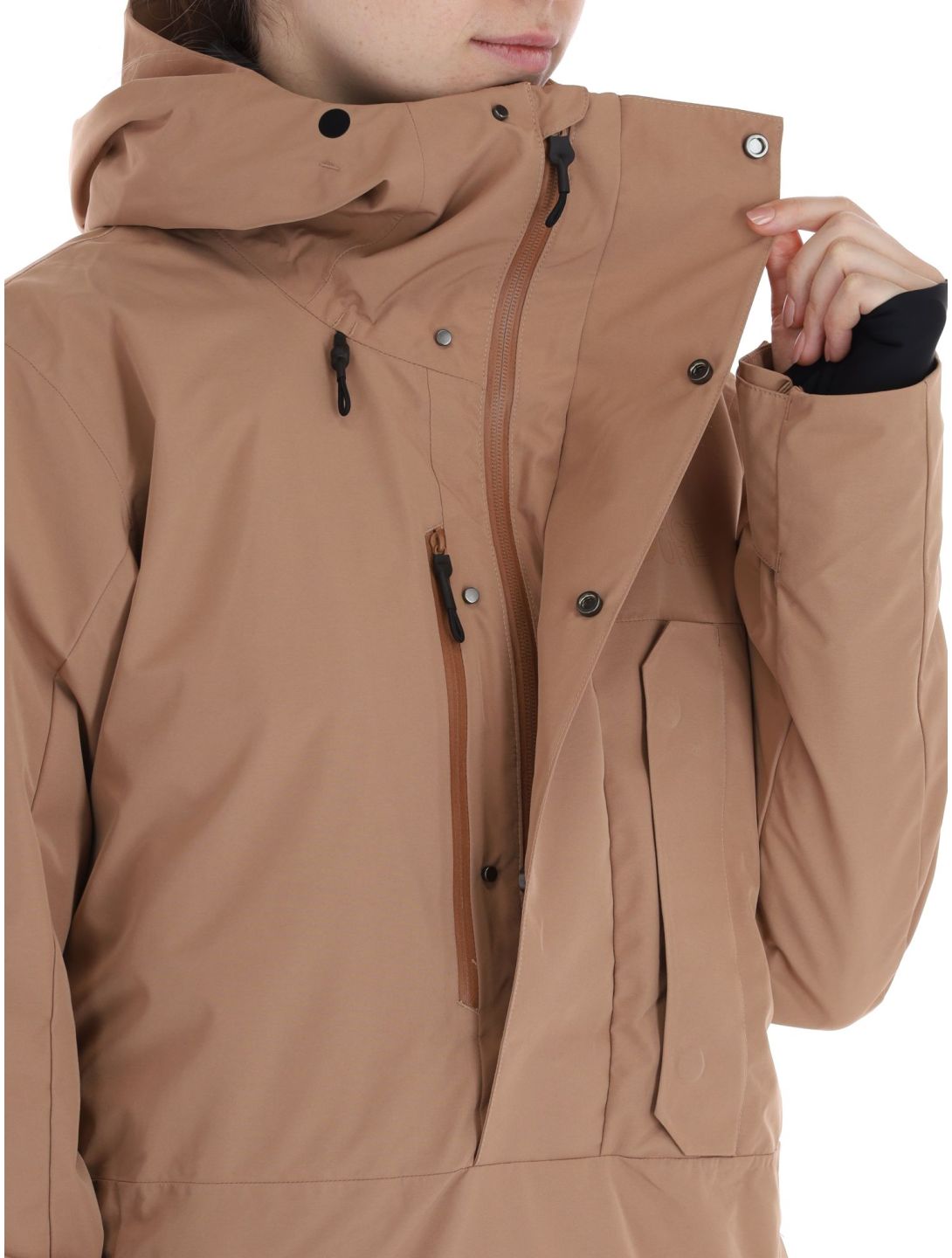 Picture, U64 Hardshell Skijacke Damen Mocha braun 