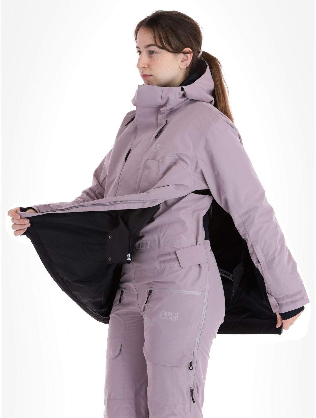 Picture, U64 Winter Anorak Damen Sea Fog violett 