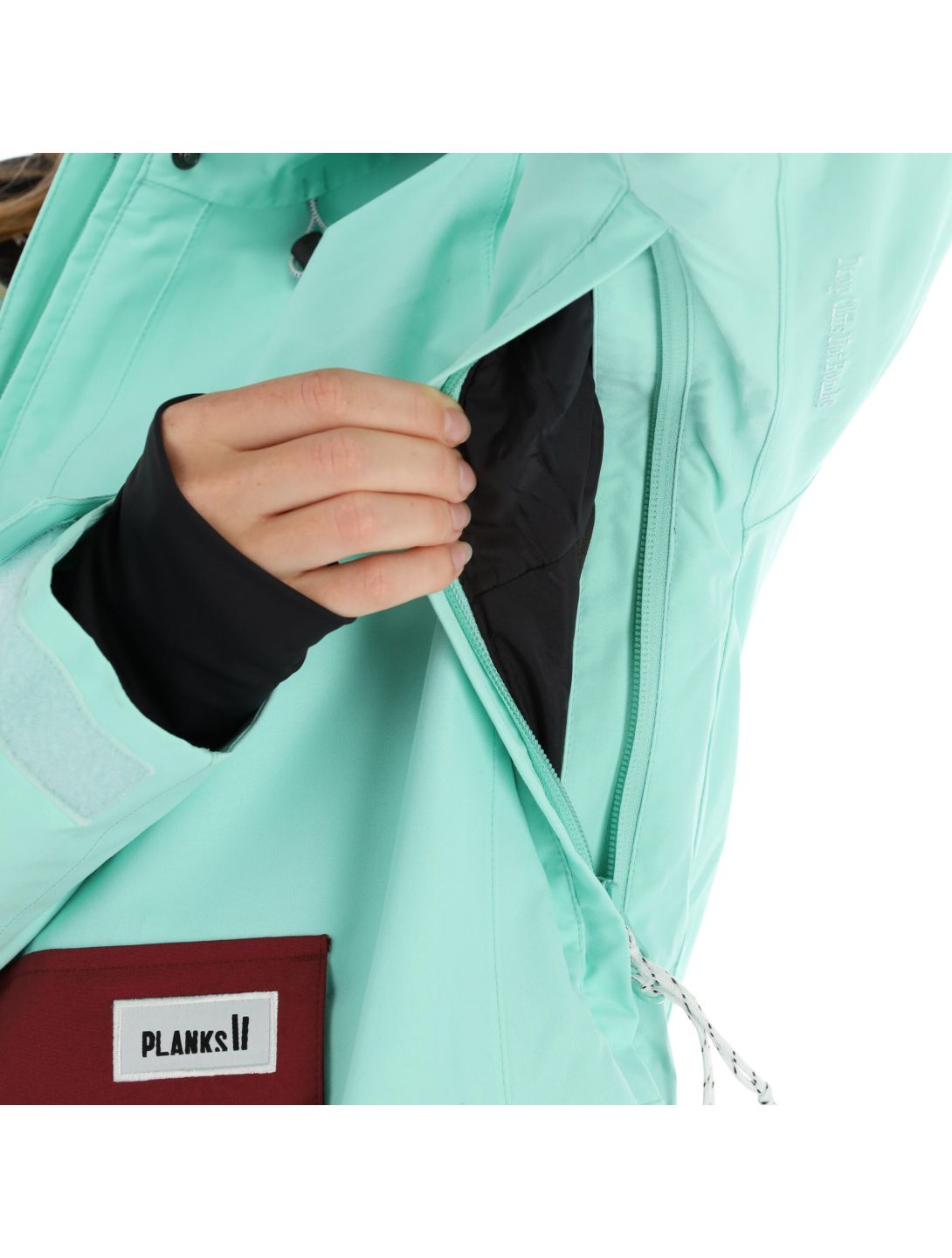 Planks, Overstoke Anorak Winter Anorak Damen cool teal blau 