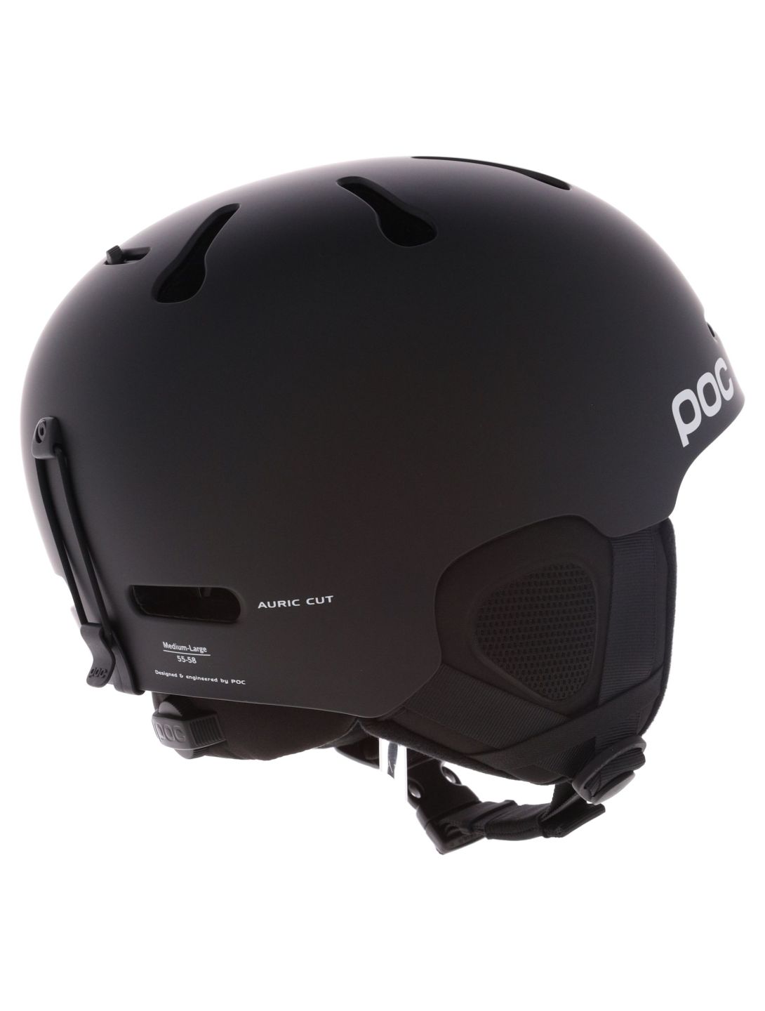 POC, Auric Cut Skihelm Unisex Matt Black schwarz 