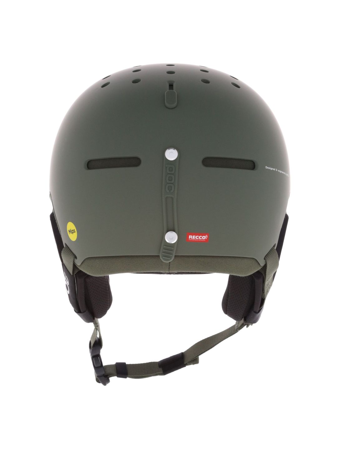 POC, Calyx Skihelm Unisex Epidote Green Matt grün 