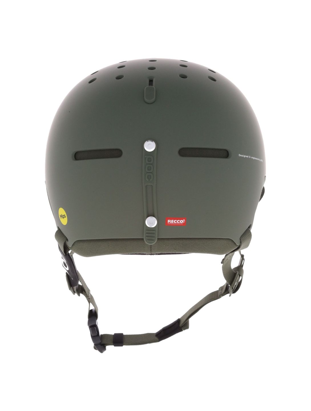 POC, Calyx Skihelm Unisex Epidote Green Matt grün 