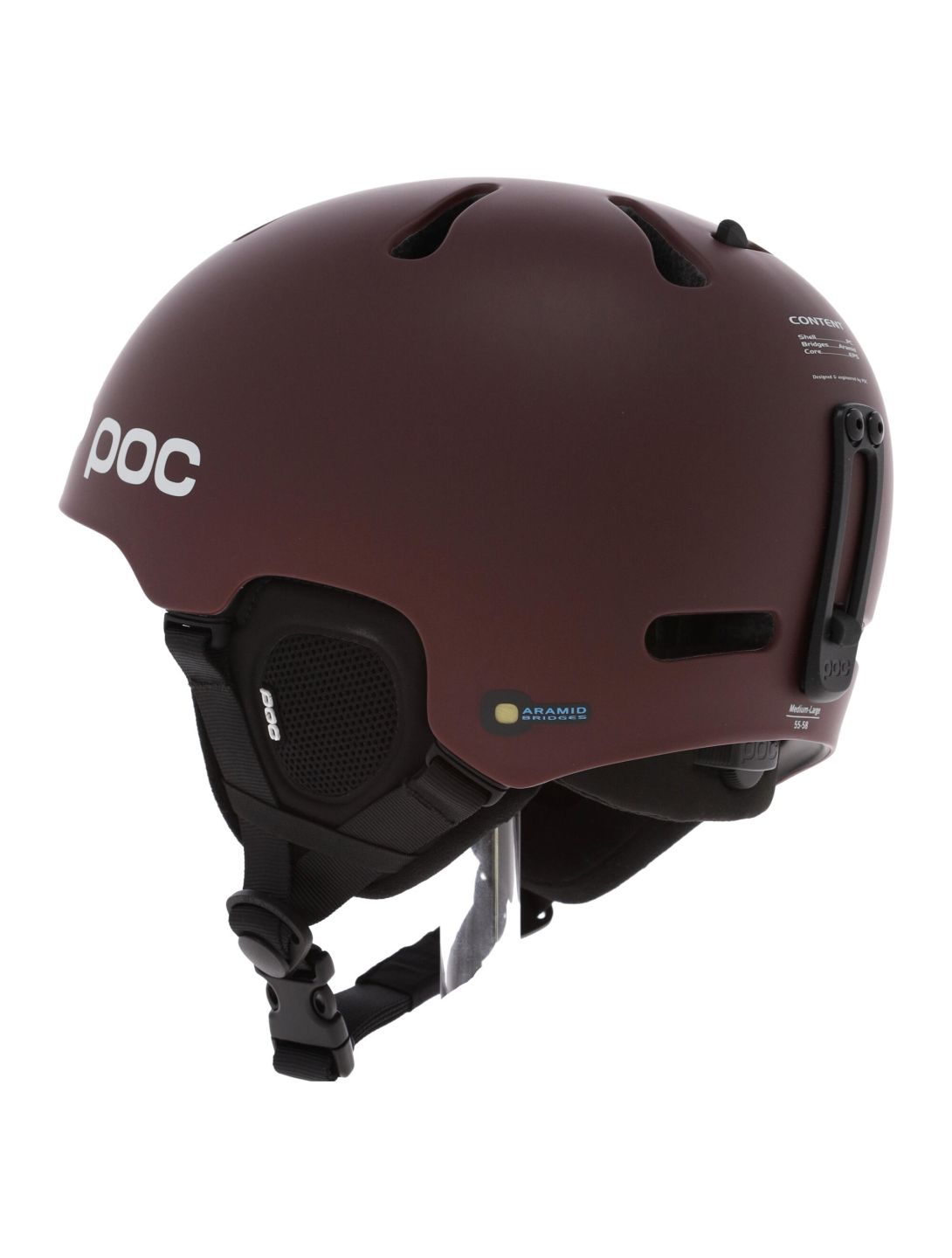 POC, Fornix MIPS Skihelm Unisex Garnet Red Matt rot 