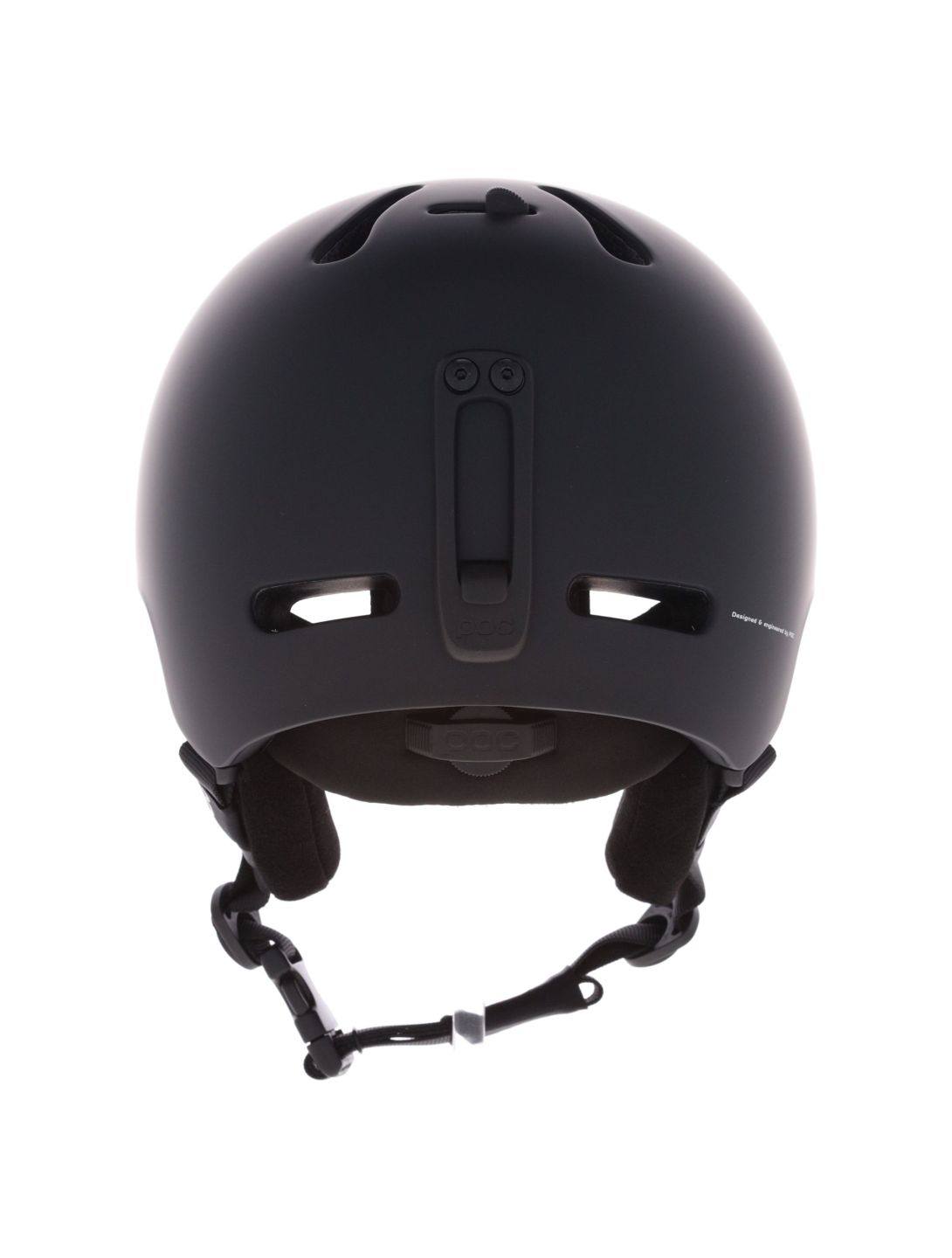 POC, Fornix Skihelm Unisex Uranium Black Matt schwarz 