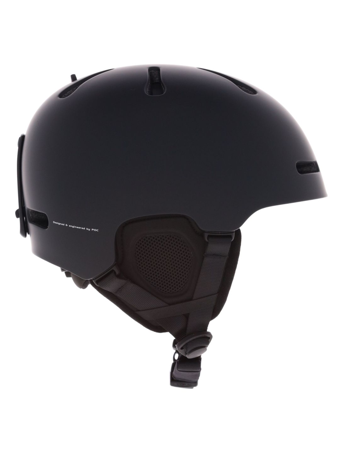 POC, Fornix Skihelm Unisex Uranium Black Matt schwarz 