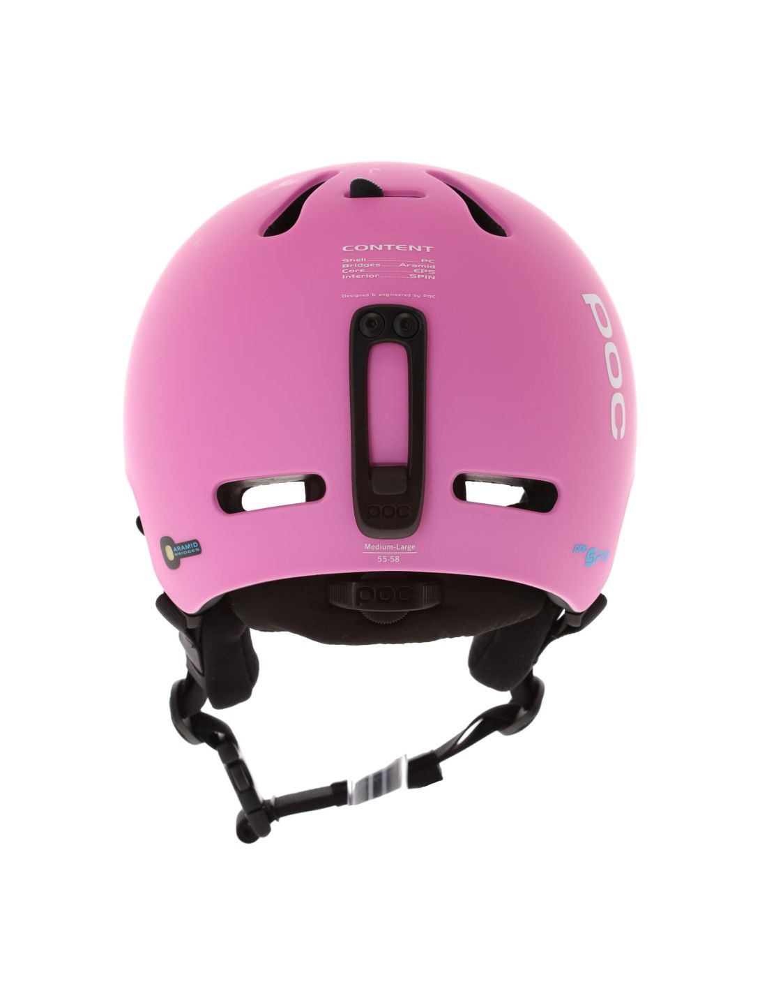 POC, Fornix Spin Skihelm Unisex actinium rosa 